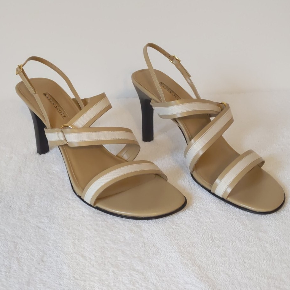 NEW Karen Scott Maven Slingback Sandals Size 10